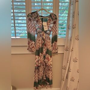 NWT XS Zara Midi Dress